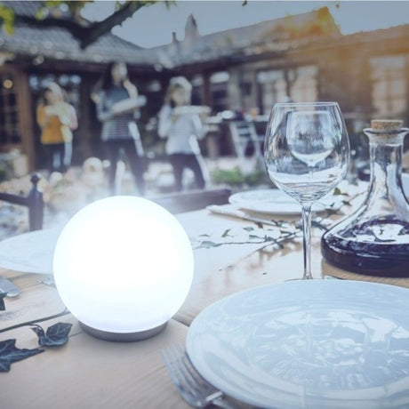 ANSMANN Aqua Ball schwimmende LED-Wasserleuchten mit Farbfunktionen (2 Stück)