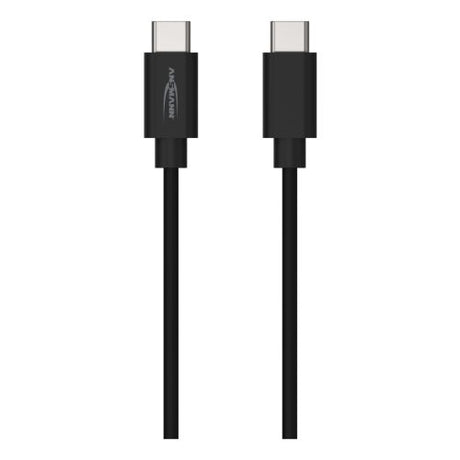 Ansmann USB Typ-C auf Typ-C Daten- und Ladekabel, 120cm