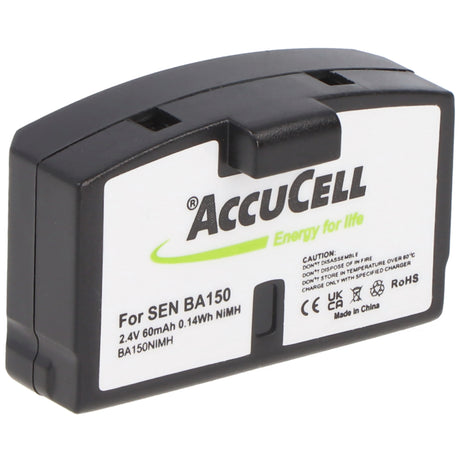AccuCell Akku passend für Sennheiser BA150, BA151, BA152, RS6, TR820 NiMH