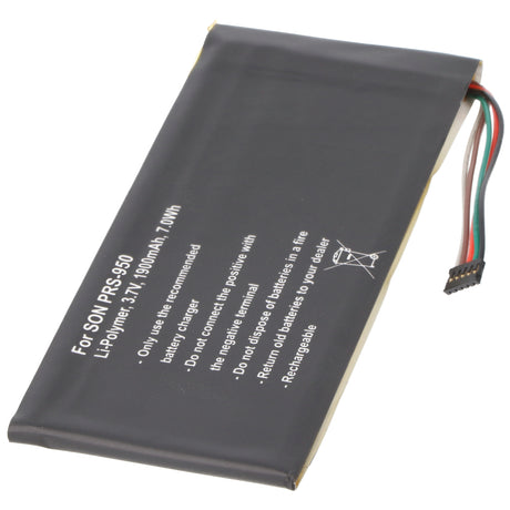 AccuCell Akku passend für den Sony PRS-950 Akku LIS1460HEPC, 3,7 Volt mit 1900mAh