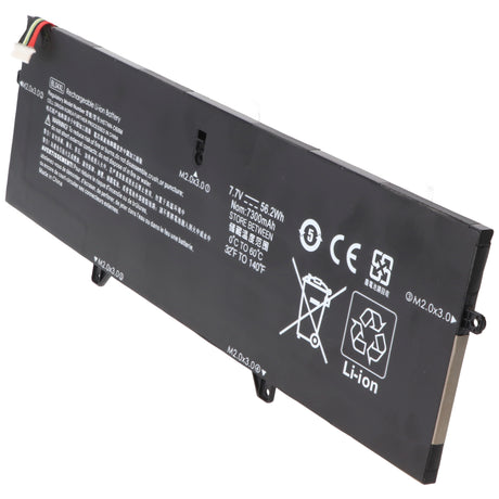 AccuCell Akku passend für HP EliteBook x360 1040 G5/G6, Li-Polymer, 7,7V, 7270mAh, 56Wh