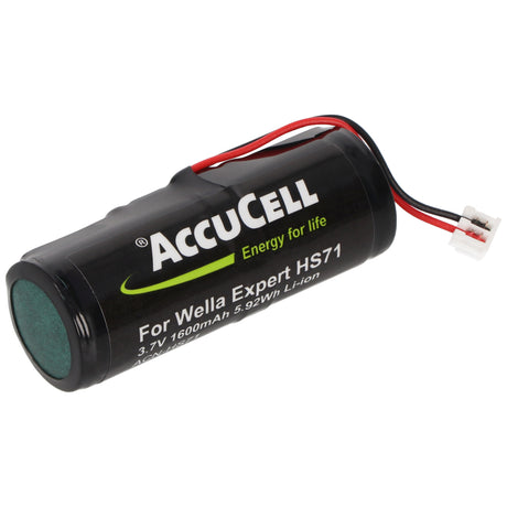 AccuCell Wella Expert HS71 Li-Ion Akku 1/UR18500L 3,7V
