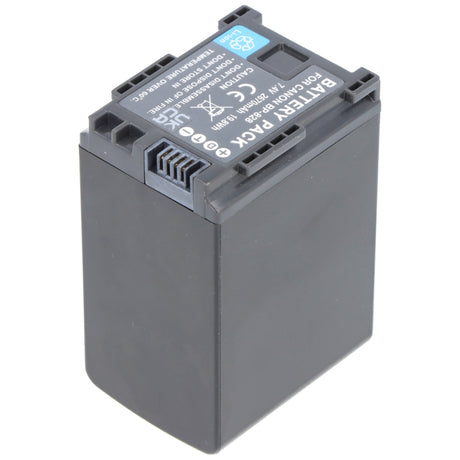 AccuCell Akku passend für Canon Vixia HF G30, Canon BP-828, Canon BP-820, 7,4V 2600mAh