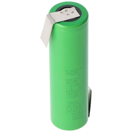 Sony Konion US18650VTC5D Akku, 3,6V bis 3,7V 2800mAh, maximal 35A Stromabgabe, mit Lötfahne Z-Form