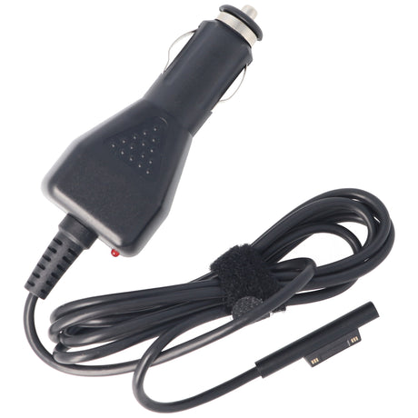 AccuCell 15 Volt KFZ-Ladekabel Microsoft Surface Pro 5, 6, 7, X Ladestrom 2,58A, Spannungen beachten, 112,5 cm Kabellänge