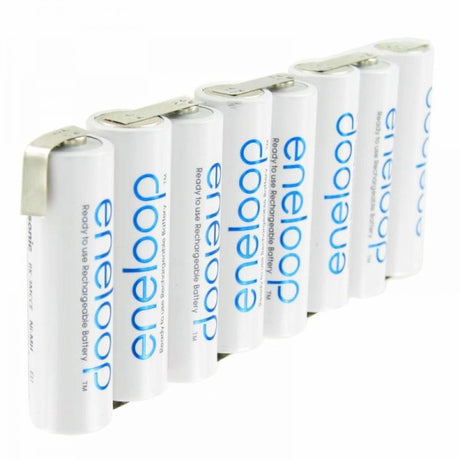 Panasonic eneloop Standard 9.6 Volt AkkuPack F1x8, 8/BK-3MCCE mit Lötfahne