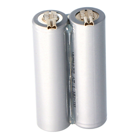 AccuCell Akku für Moser Ermila Genio Plus Genius Akku 1854-0078, 2.4V NiMh