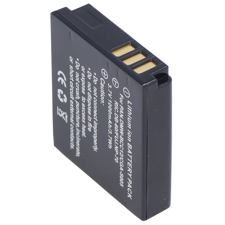AccuCell Akku passend für Panasonic CGA-S005, DMW-BCC12