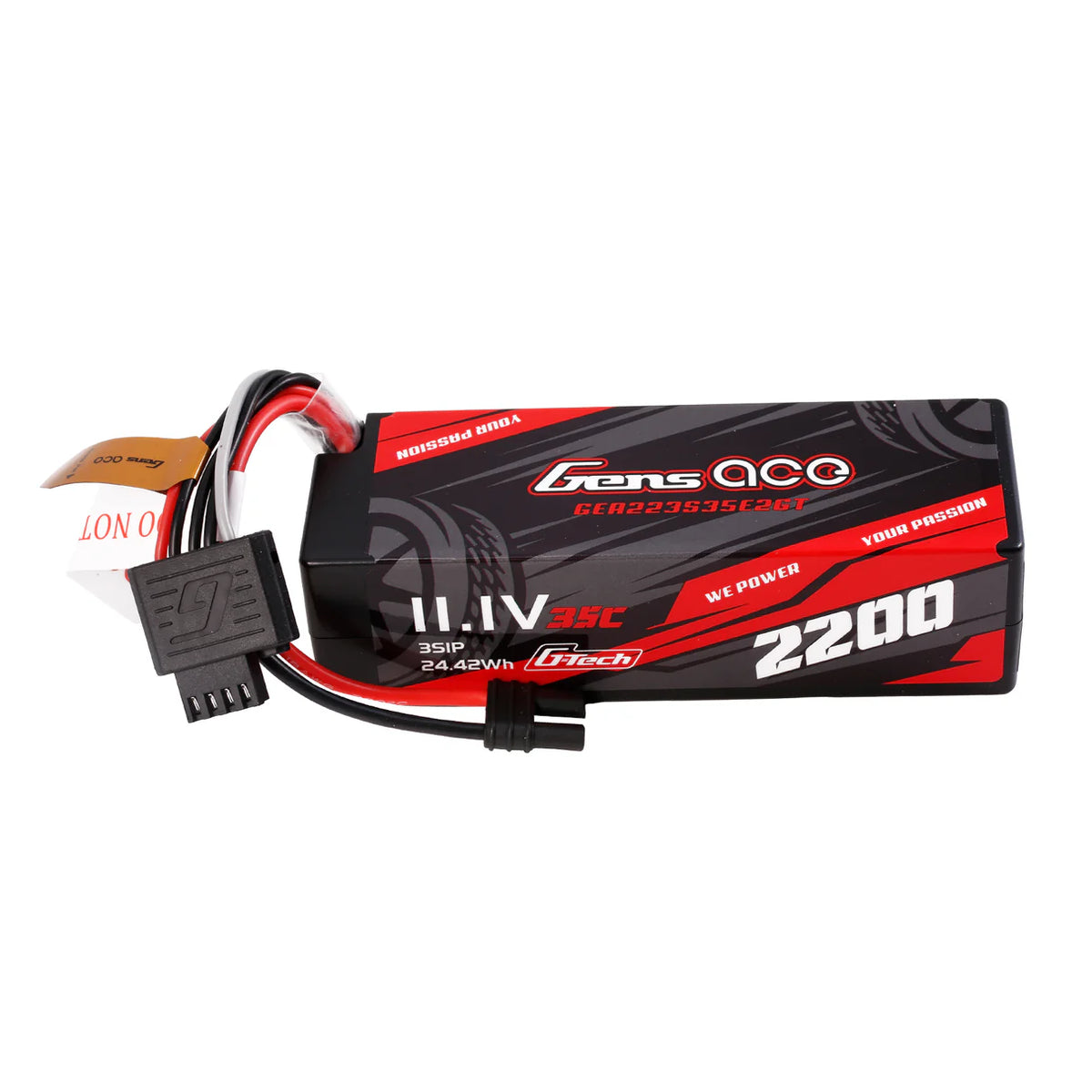 MVMOD Batería 3S LiPo con kit de cargador, batería Lipo de 2200 mAh 11.1 V 35C con conector Deans T para avión RC Quadcopter Helicóptero Drone FPV