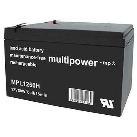 Multipower MPL1250H Blei Akku 12V 14Ah Hochstrom-Longlife