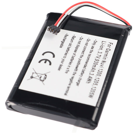AccuCell Akku für Garmin Nuvi 1200, 361-00035-01