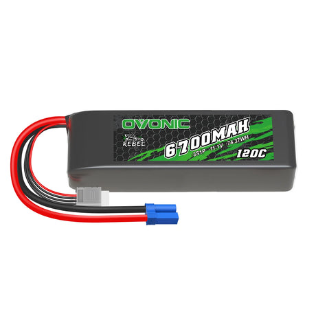 Ovonic Rebel 3S 6700mAh 11,1V 120C EC5-Stecker