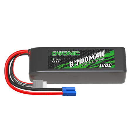 Ovonic 4S 6700mAh 14,8V 120C EC5 LiPo