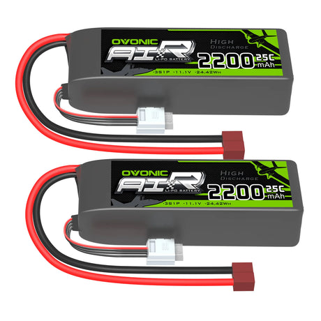 Ovonic 3S 2200mAh 11,1V 25C Lipo-Akku Deans (2 St.)
