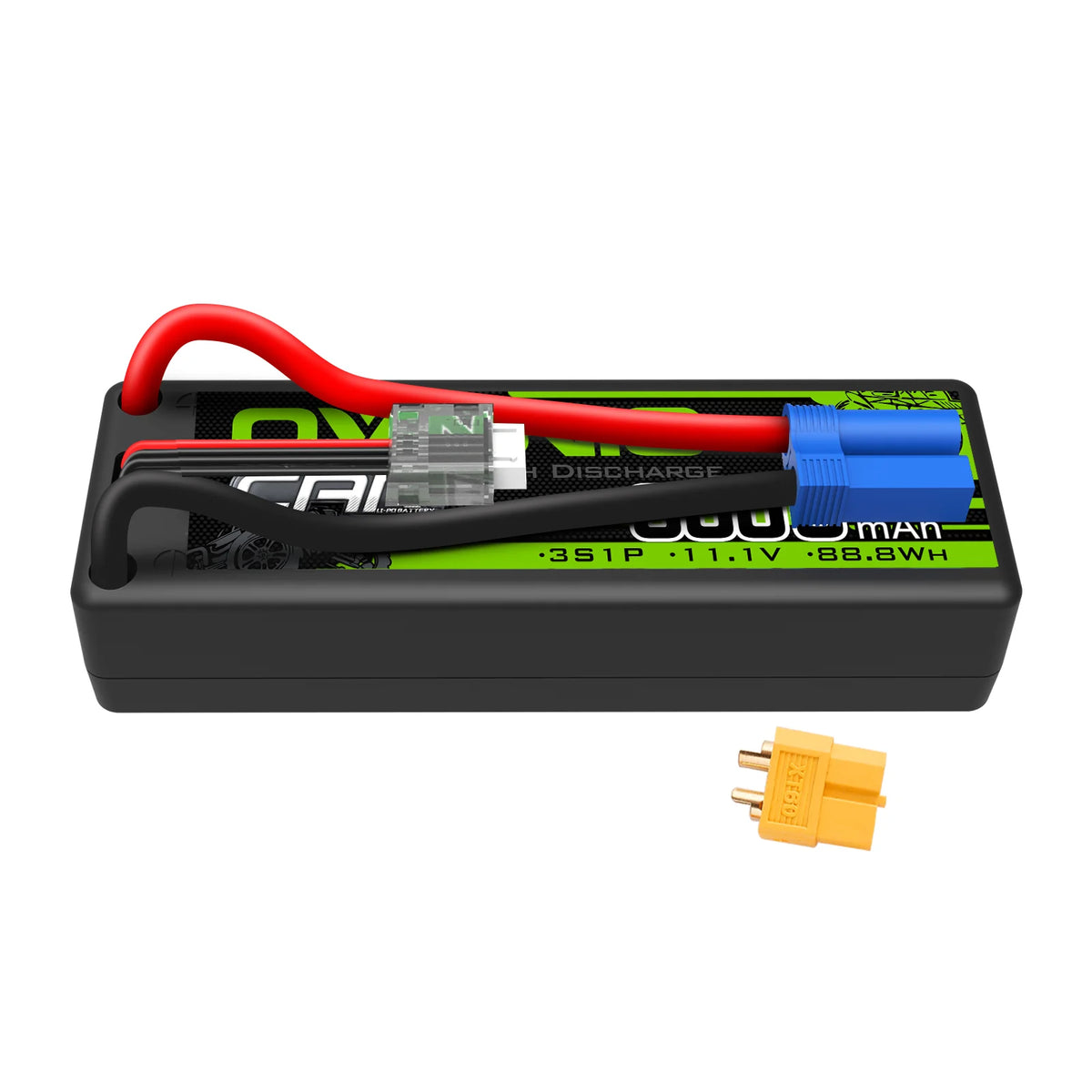 OVONIC Batterie Lipo 3s 8000 mAh 11,1 V 100 C avec connecteur T pour RC Truck Truggy
