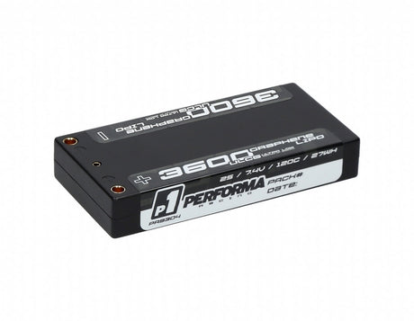 Absima Performa Racing P1 2S 3600mAh Graphene Lipo Shorty ULCG 7.4V 120C