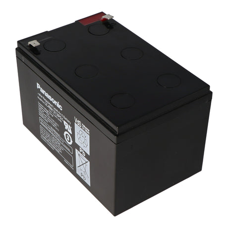 Panasonic LC-RN1212PG1 Akku 12 Volt 12Ah Steckkontakte 6,3mm VdS Zuslassung G118040, ehemals Panasonic LC-RA1212PG1