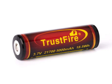 Trustfire 21700 5000mAh 3,6V - 3,7V PCB geschützter Li-Ionen-Akku