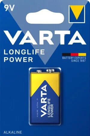 Varta 4922 Longlife Power 9V-Block - 1 Stück