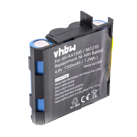 AccuCell Medizintechnik-Akku als Ersatz für Compex 4H-AA2000 - 1500mAh, 4,8V, NiMH