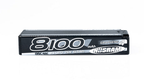 NOSRAM HV Stock Spec GRAPHENE-4 2S 8100mAh Hardcase 7.6V 135C/65C