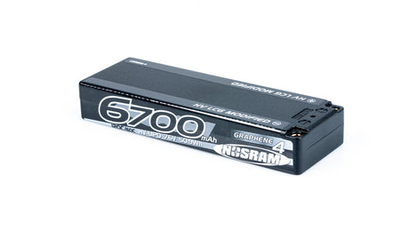 NOSRAM HV LCG Modified GRAPHENE-4 2S 6700mAh Hardcase 7.6V 120C/60C