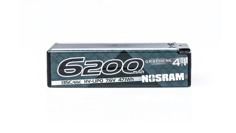 NOSRAM HV Stock Spec Shorty Graphene-4.1 6200mAh Hardcase 7.6V 130C/65C