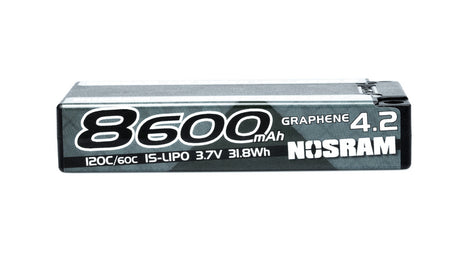 NOSRAM 1/12 Hyper LCG Modified GRAPHENE-4.2 8600mAh Hardcase Akku - 3.7V - 120C/60C