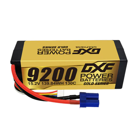 DXF 4S 9200mAh 15,2V 130C Gold Series Hardcase LiPo Akku