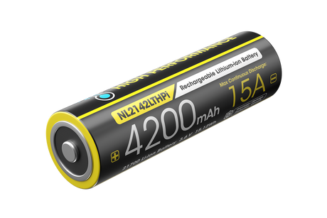 Nitecore Li-Ion Akku Typ 21700 - 4200mAh LTHPi, Low Temperature