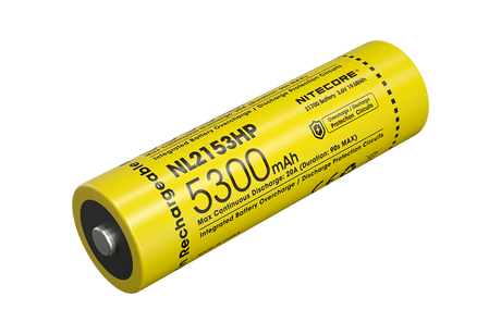 Nitecore LI-Ion Akku 21700, 5300mAH, NL2153HPNitecore