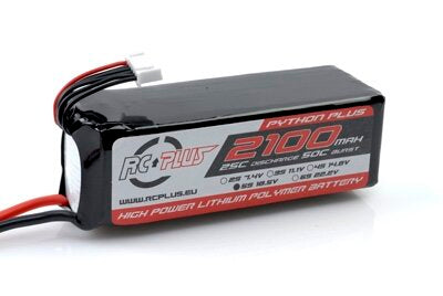 RC Plus Python Plus 5S 2100mAh 5S1P 18,5V 30C Deans Stecker Li-Po Akku