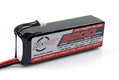 RC Plus Python Plus 5S 3200mAh 5S1P 18,5V 30C Deans Stecker Li-Po Akku