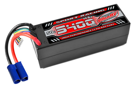 Team Corally C-49145-EC5 Team Corally - Sport Racing LiPo-Akku 50C - 5400Mah - 4S - 14,8V - EC-5 - Hard Case
