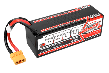 Team Corally C-49631 Voltax 120C Lipo Hv Battery 6500 Mah 15.2V Stick 4S Hard Wire Xt90