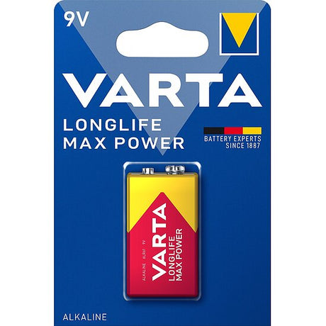 Varta 4722 Longlife Max Power 9V-Block 6LR61