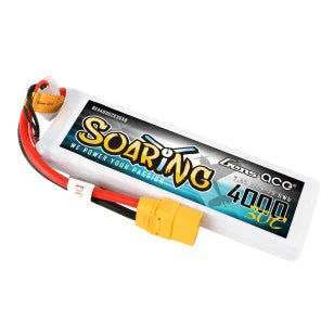 Gens Ace Soaring 4000mAh 7,4V 30C 2S1P Lipo Akkupack mit XT90 Stecker