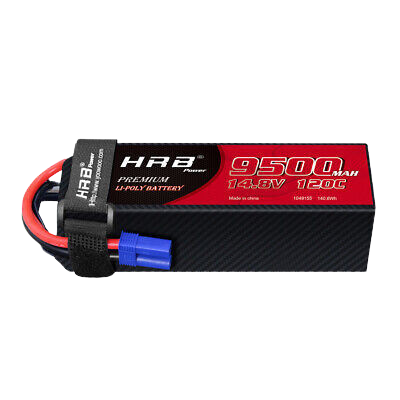 HRB 4S 9500mAh 14,8V 120C EC5 LiPo Akku