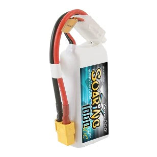 Gens Ace Soaring 1000mAh 11.1V 30C 3S1P Lipo Akkupack mit XT60 Stecker