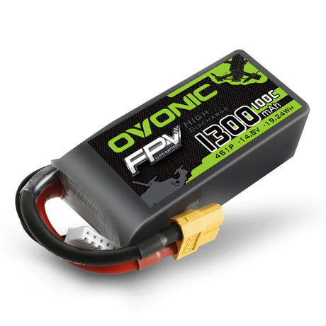 Ovonic 4S 1300mAh 100C 14,8V XT60 LiPo Pack