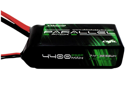 CNHL Parallel Series 4400mAh 7,4V 2S 90C Shorty Lipo Akku Softpack