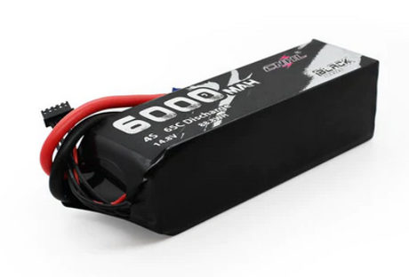CNHL Black Series 6000mAh 14,8V 4S 65C Lipo Akku mit EC5 Stecker