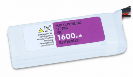 SLS XTRON 1600MAH 3S1P 11,1V 30C/60C