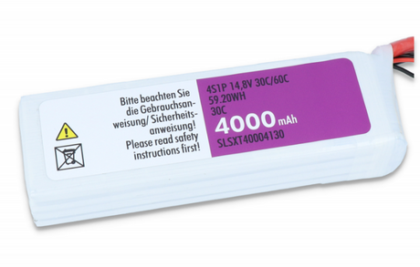 SLS XTRON 4S 4000mAh 4S1P 14,8V 30C/60C XT90