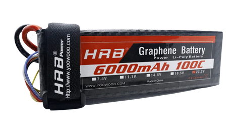HRB 6S 6000mAh 22,2 V 100C XT90 Graphene