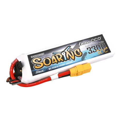 Gens Ace G-Tech Soaring 2S 3300mAh 7,4V 30C 2S1P Lipo-Akkupack XT90