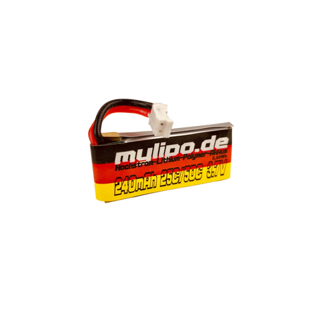 MyLipo LiPo Akku 240mAh 3,7V 25C/50C BLADE MCPX / Nano QX 3D
