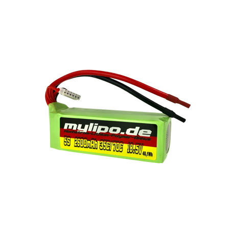 MyLipo Lipo Akku 2600mAh 18,5V 5S 35C/70C kompakt