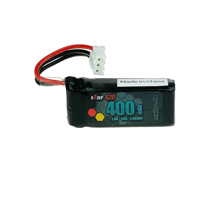 Mylipo Lipo Akku 400mAh 7,4V 2S 50C für OMP Hobby M1