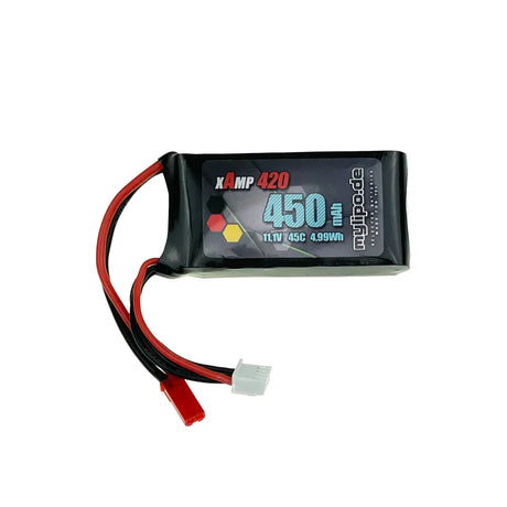 Mylipo Lipo Akku 450mAh 11,1V 3S 45C JST